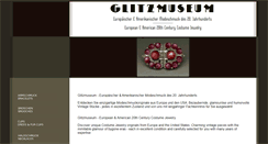 Desktop Screenshot of glitzmuseum.de