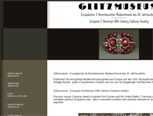 Tablet Screenshot of glitzmuseum.de